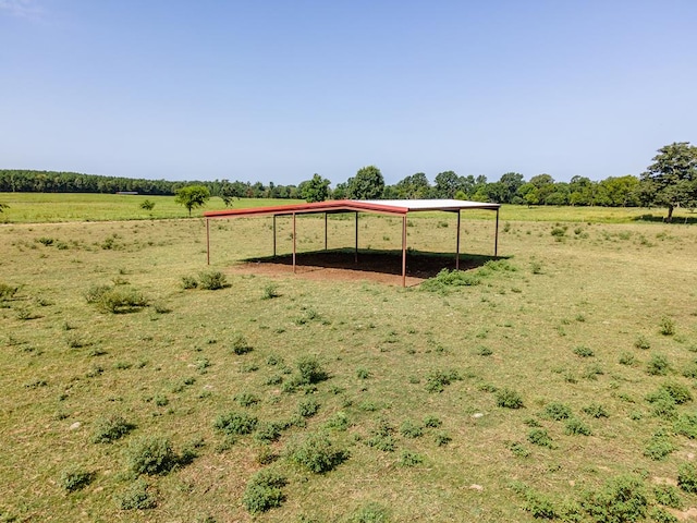 view of community featuring a rural view