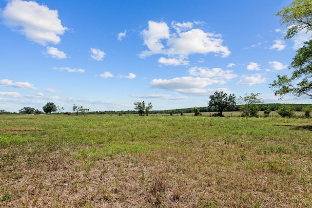 view of landscape with a rural view