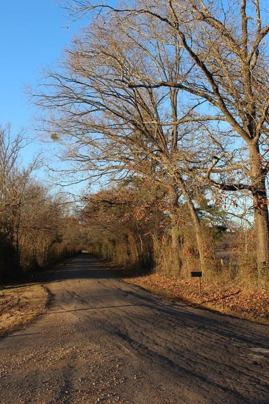 view of road