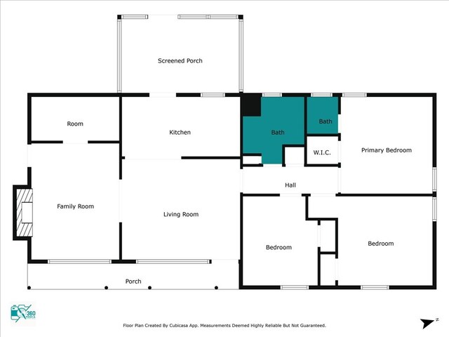 1313 Glass Ave, Diboll, TX 75941 - view of floor plan / room layout