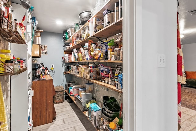 view of pantry