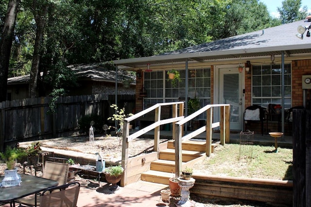 1003 Linton Lanier Ln, Jasper, TX 75951 - view of wooden deck