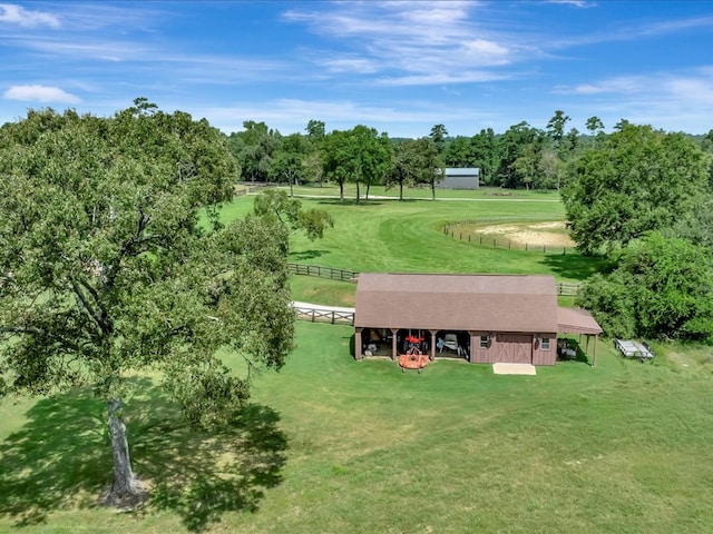 1811 Caspers Cv, Lufkin, TX 75904 - aerial view of property and surrounding area with a tree filled landscape