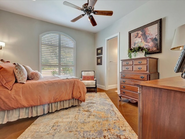 1811 Caspers Cv, Lufkin, TX 75904 - bedroom featuring baseboards and ceiling fan