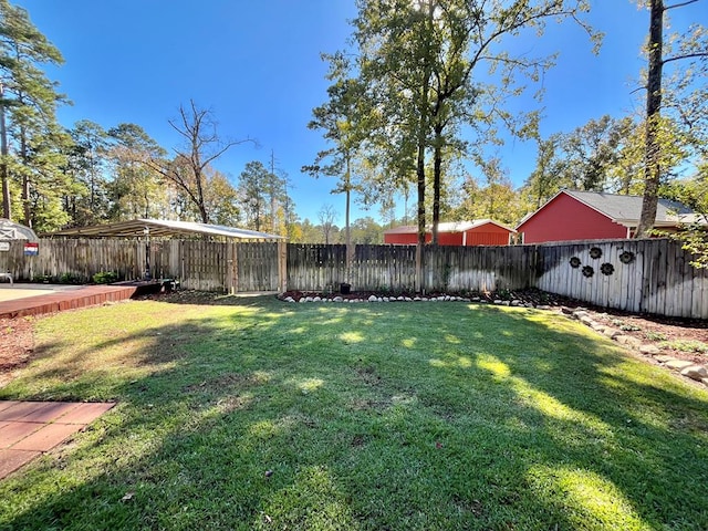 670 Cedar Crest Cir, Hemphill, TX 75948 - view of yard