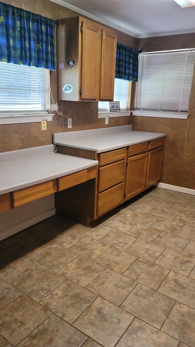 kitchen featuring a wealth of natural light