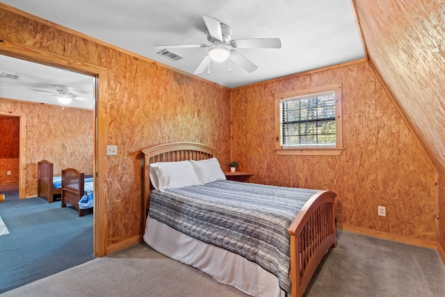 264 Wildbriar Dr, Jasper, TX 75951 - bedroom with carpet and a ceiling fan