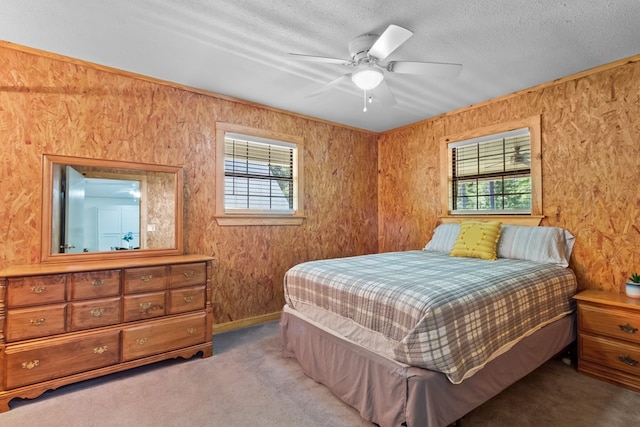264 Wildbriar Dr, Jasper, TX 75951 - bedroom featuring carpet flooring and a ceiling fan