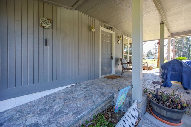 view of patio / terrace featuring a porch