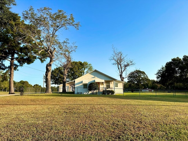 view of yard