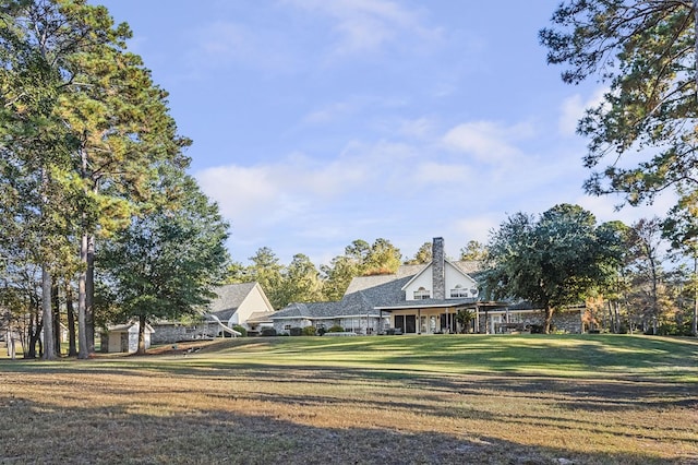 2101 Fm 1007, Brookeland, TX 75931 - view of yard