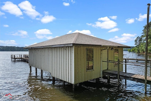 140 Eastwood Dr, Milam, TX 75959 - dock area featuring a water view