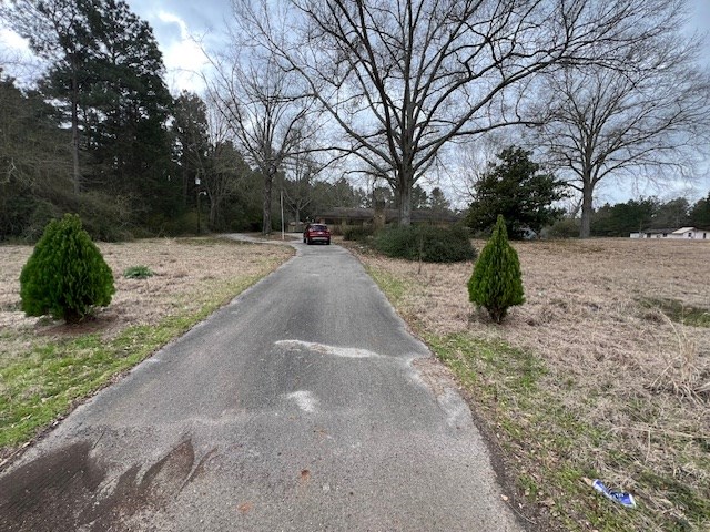 view of road