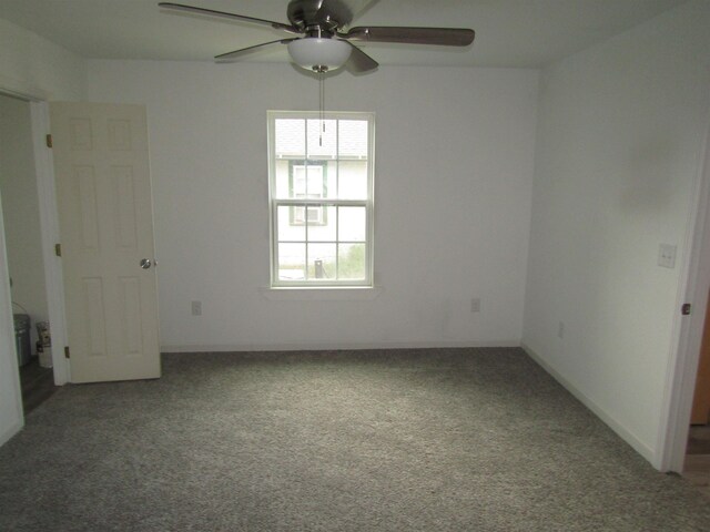 409 W 4th St, Hereford, TX 79045 - spare room featuring carpet and ceiling fan