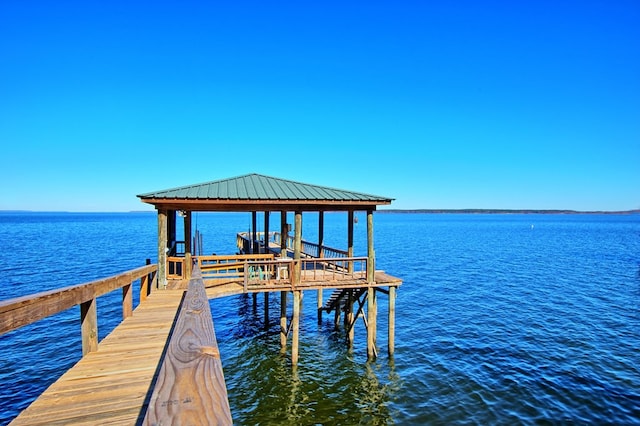 160 Somerset, Milam, TX 75959 - dock area with a water view