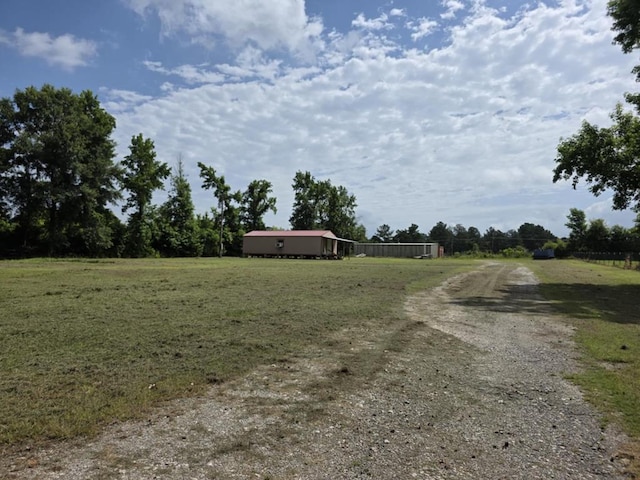 247 Fm 1645, Timpson, TX 75975 - view of dirt / gravel road with a rural view