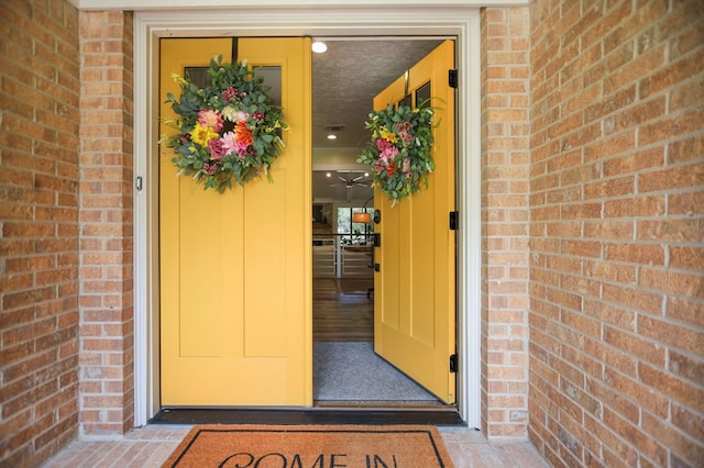 1405 Oak Hill Pl, Lufkin, TX 75904 - entrance to property featuring brick siding