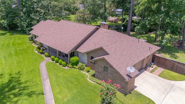 4 Pinemont Pl, Lufkin, TX 75904 - aerial view of property and surrounding area