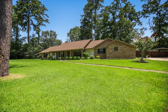 4 Pinemont Pl, Lufkin, TX 75904 - ranch-style home with a detached carport and brick siding
