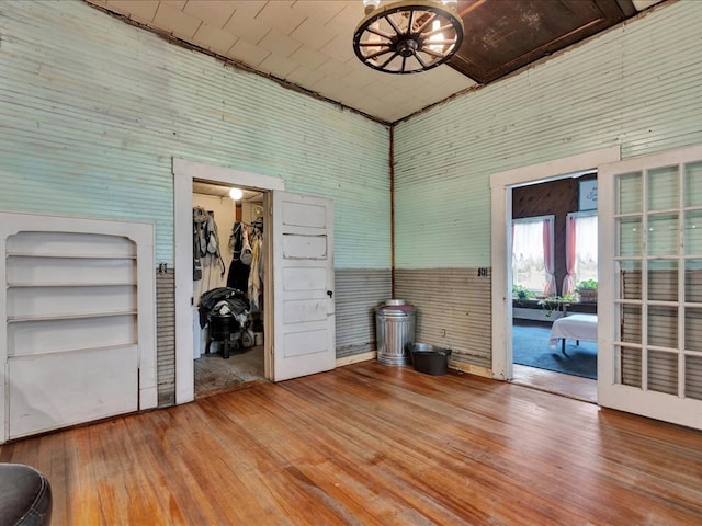 203 Chandler St, Diboll, TX 75941 - unfurnished living room with wood finished floors