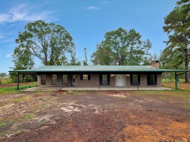 view of ranch-style house