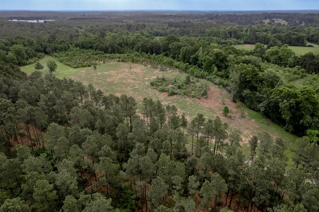 drone / aerial view with a view of trees