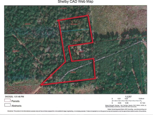 1110 County Road 1495, Center TX, 75935 land for sale