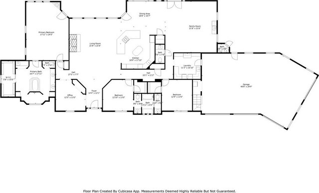 225 Mcgregor Dr, Brookeland, TX 75931 - floor plan