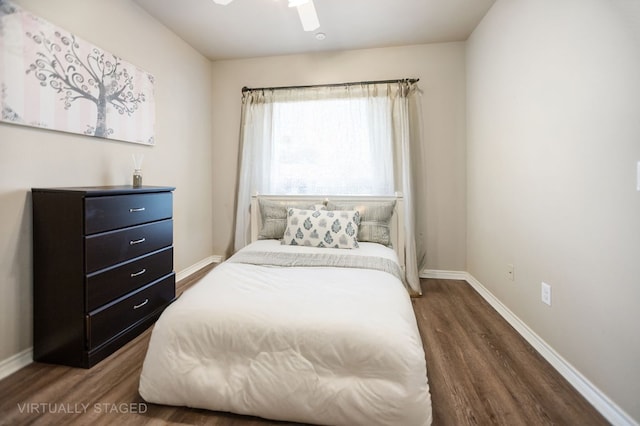 113 Westfield Loop, Lufkin, TX 75904 - bedroom with wood finished floors and a ceiling fan