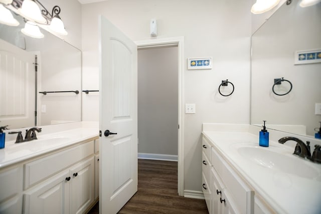 113 Westfield Loop, Lufkin, TX 75904 - bathroom with two vanities and wood finished floors