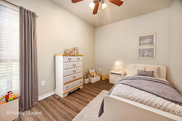 113 Westfield Loop, Lufkin, TX 75904 - bedroom with wood finished floors and ceiling fan