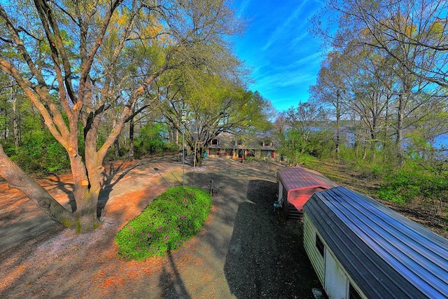2105 Carters Ferry Rd, E Road, Milam, TX 75959 - view of yard