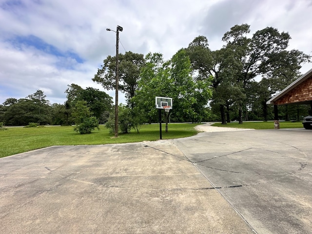 4815 Fm 2827, Warren, TX 77664 - view of patio featuring community basketball court