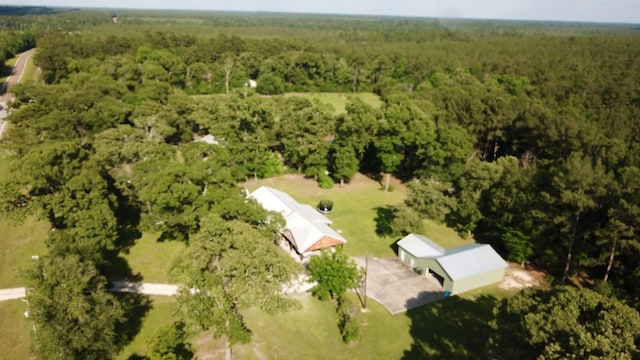 4815 Fm 2827, Warren, TX 77664 - bird's eye view of a heavily wooded area