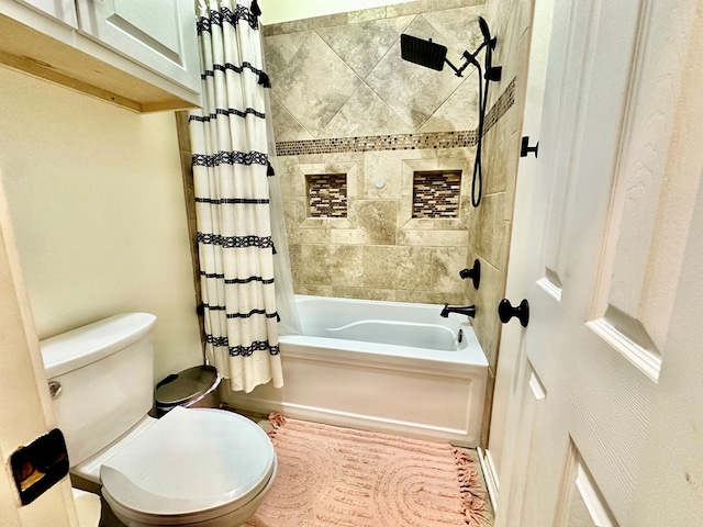 4815 Fm 2827, Warren, TX 77664 - full bathroom with shower / bath combo and toilet