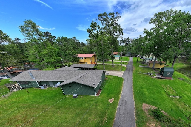 drone / aerial view