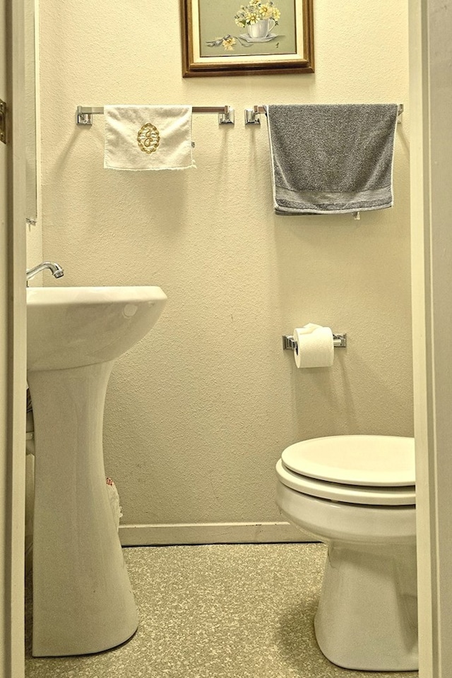 bathroom with toilet