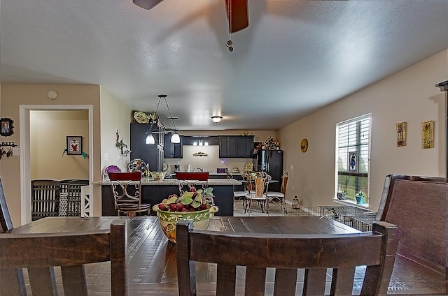 view of dining space