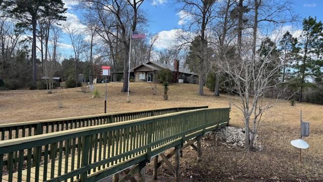 672 Oakhill Rd, Hemphill, TX 75948 - view of yard