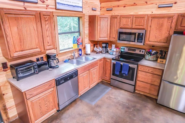 kitchen featuring sink and stainless steel appliances