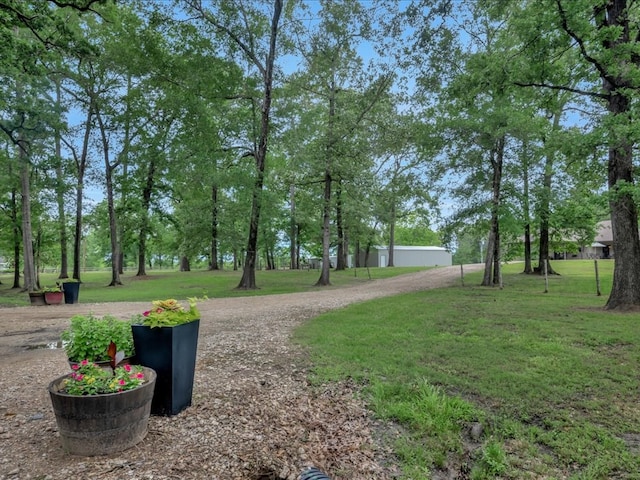 3274 Cc Rd, Diboll, TX 75941 - view of home's community with a yard