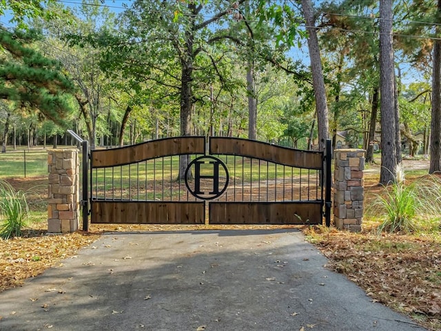 view of gate