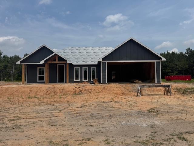 365 Ralph Nerren Rd, Huntington, TX 75949 - view of rear view of house