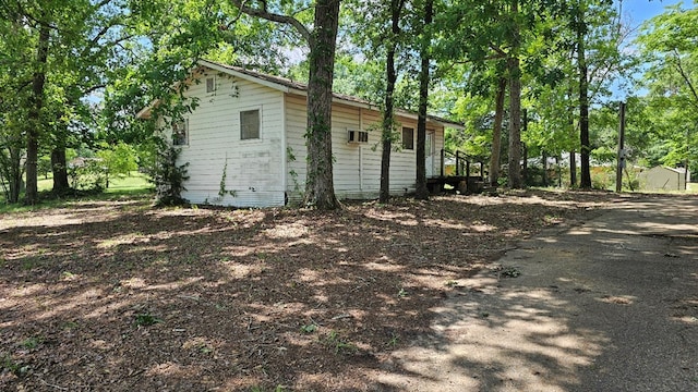 view of side of property