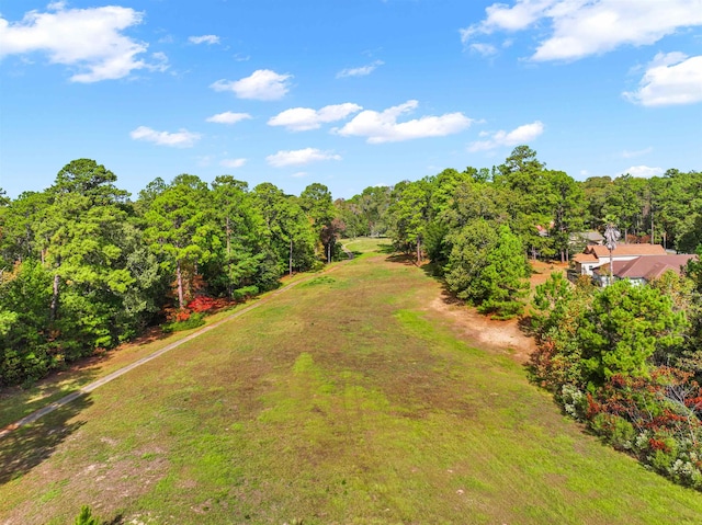 827 Duffer Dr, Brookeland, TX 75931 - drone / aerial view of a heavily wooded area