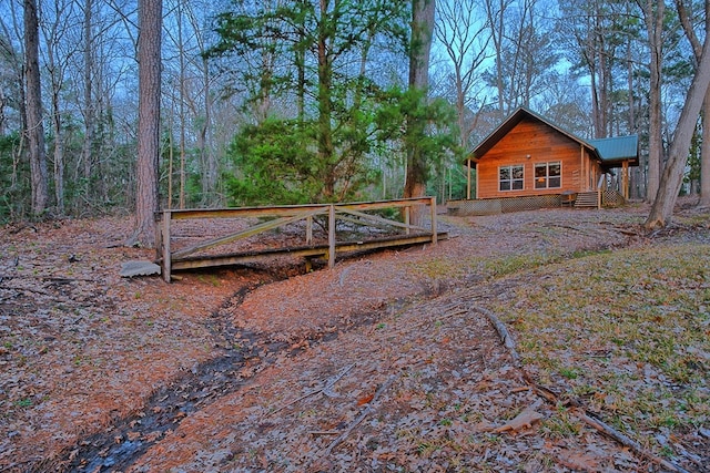 view of yard