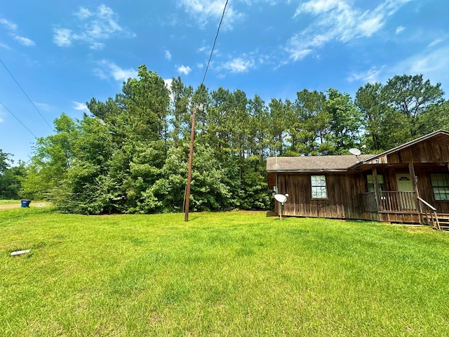 677 County Road 105, San Augustine, TX 75972 - view of green lawn