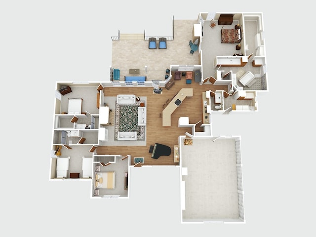 view of layout