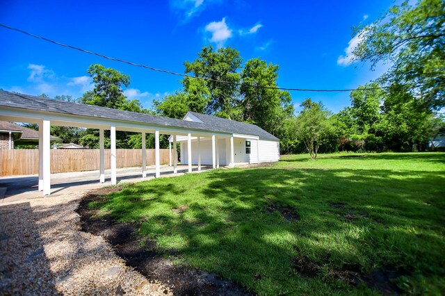 508 Jefferson Ave, Lufkin, TX 74904 - view of yard with a patio