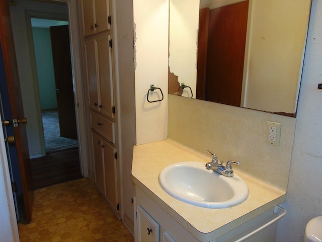 1202 Mimosa, Lufkin, TX 75901 - half bath featuring vanity and toilet